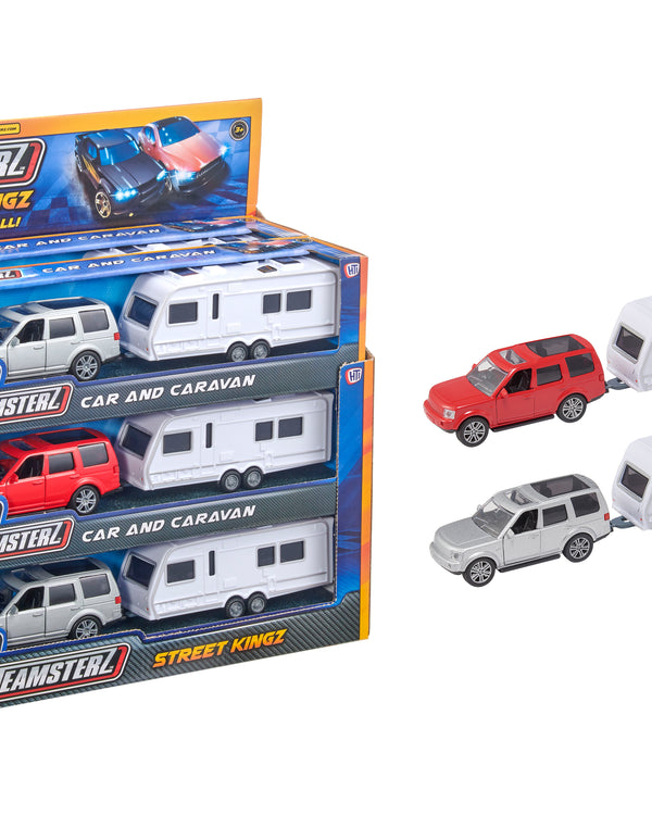 Teamsterz Street Kingz 5" Car & Caravan