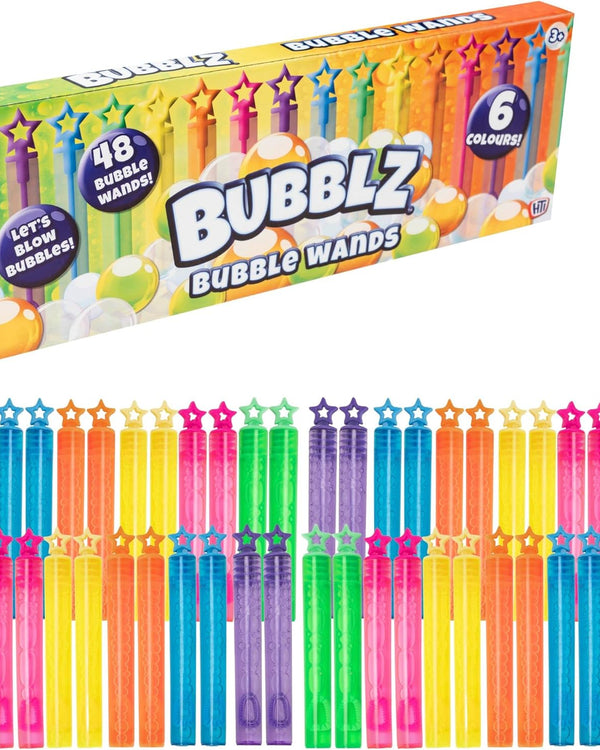 Bubblz 48 Pieces Bubble Wand In Tray