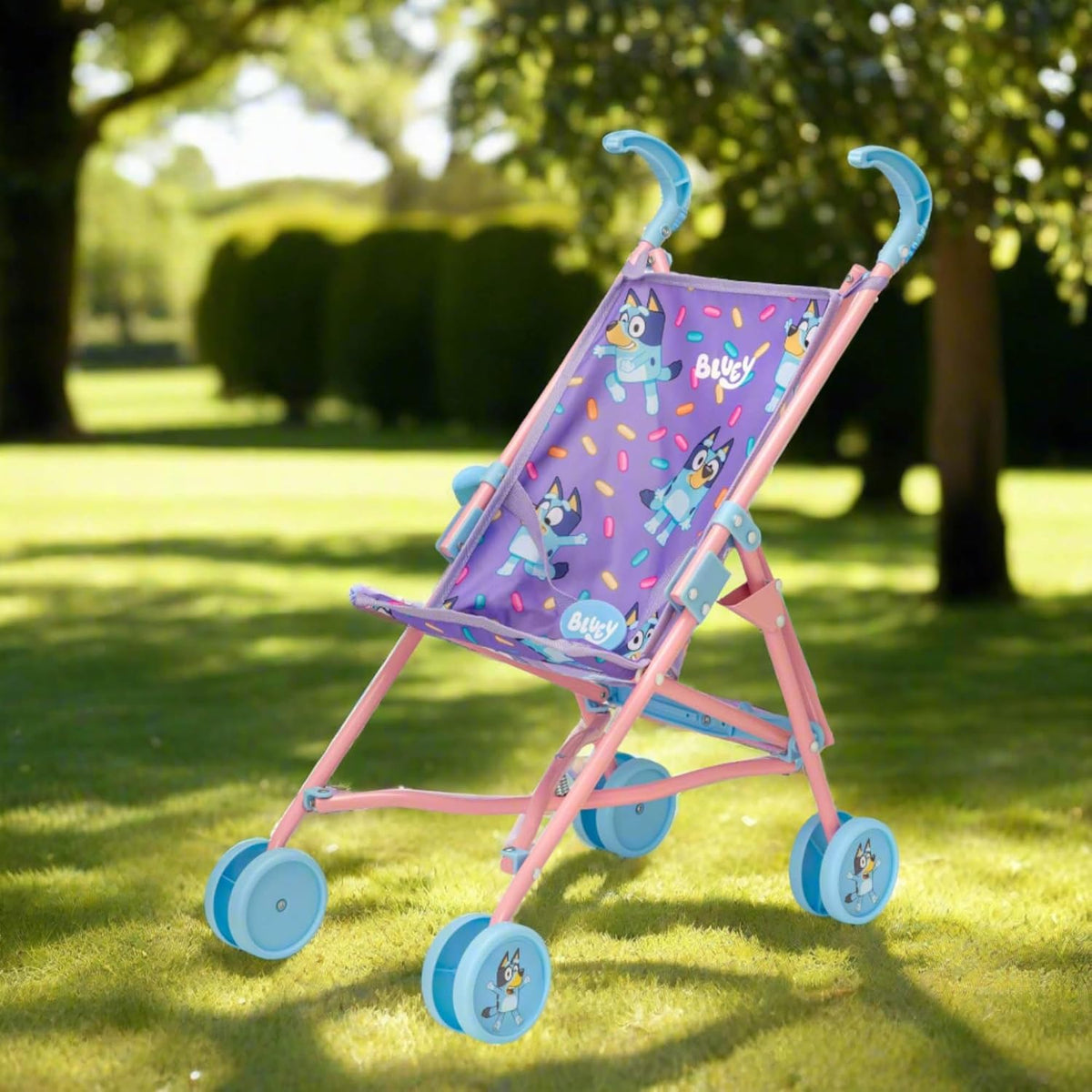 Baby Chic Bluey Junior Dolls Stroller