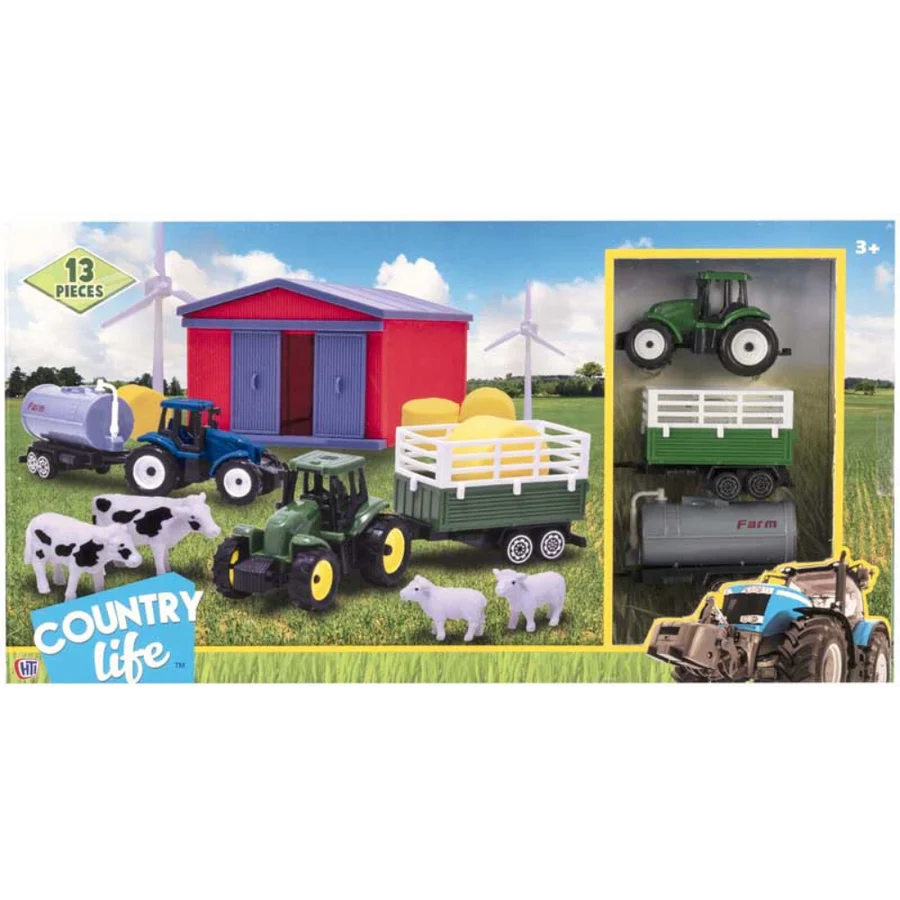 ToyTastic Country Life Farmyard Playset