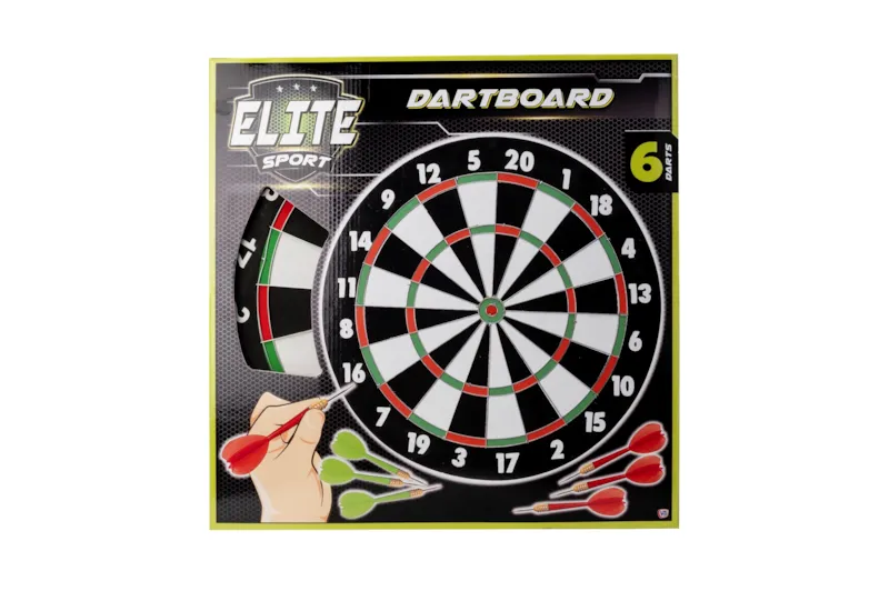 ToyTastic Elite Sport 17 inch Dartboard/Target Board