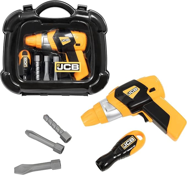 Teamsterz JCB Tool Case and Battery Operated Drill
