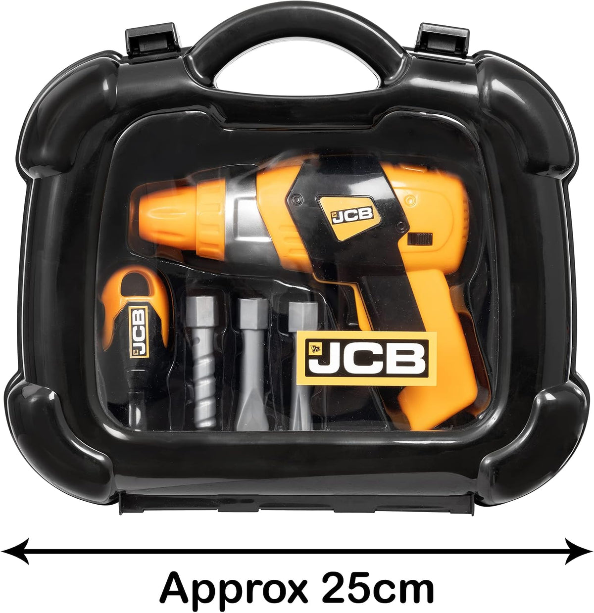 Teamsterz JCB Tool Case and Battery Operated Drill