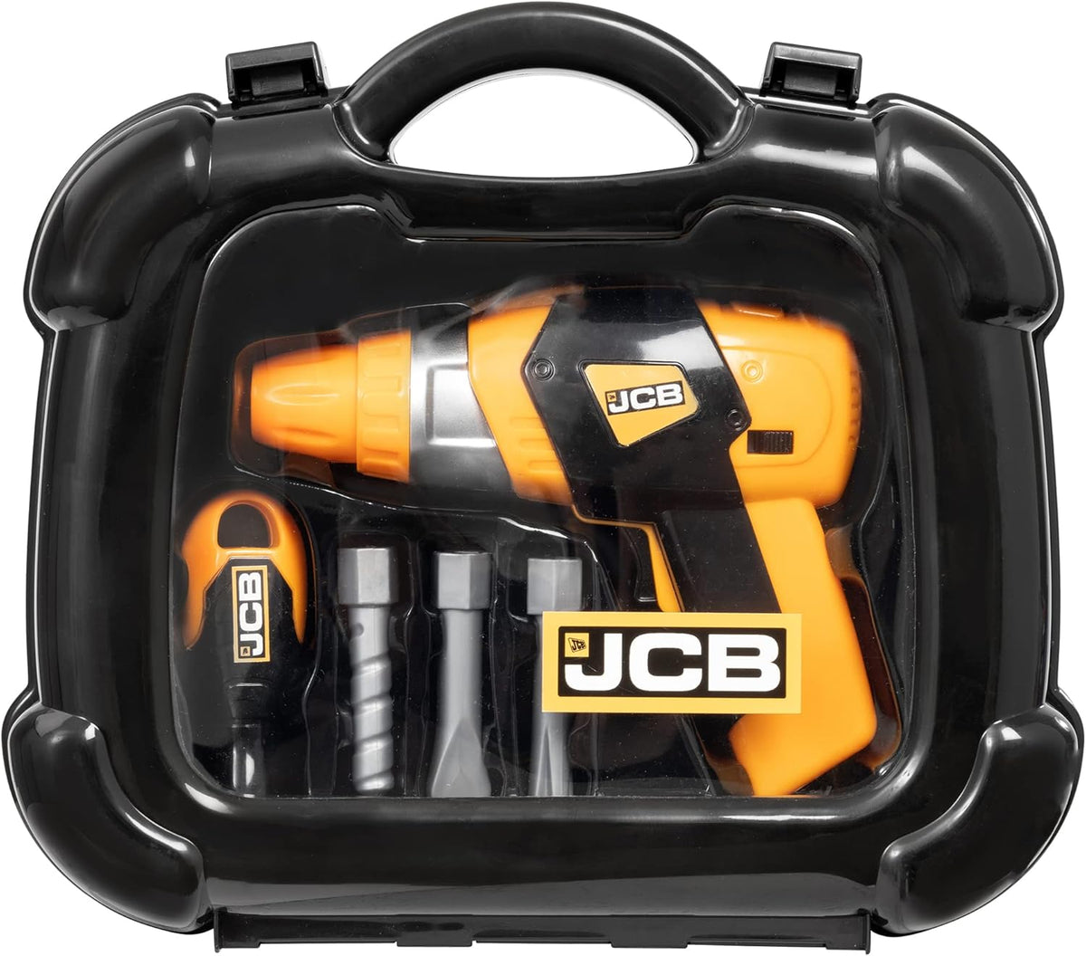 Teamsterz JCB Tool Case and Battery Operated Drill