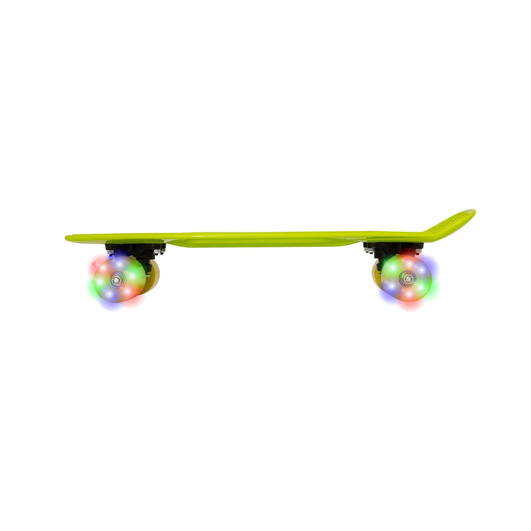 EVO Light Up Penny Skateboard- Lime & Yellow