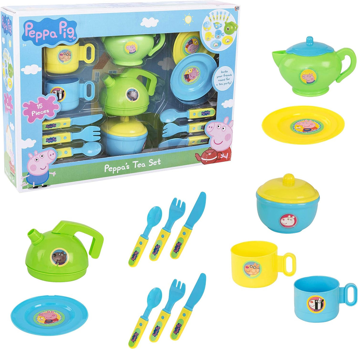 ToyTastic Peppa Pig Tea Party Set