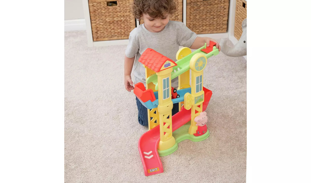 Teamsterz Peppa Pig Tumbling Tower With 1 Car