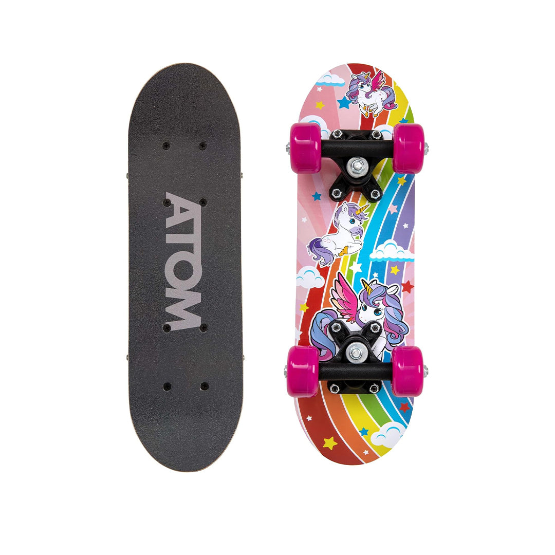 EVO Atom Skateboard 17in - Unicorn
