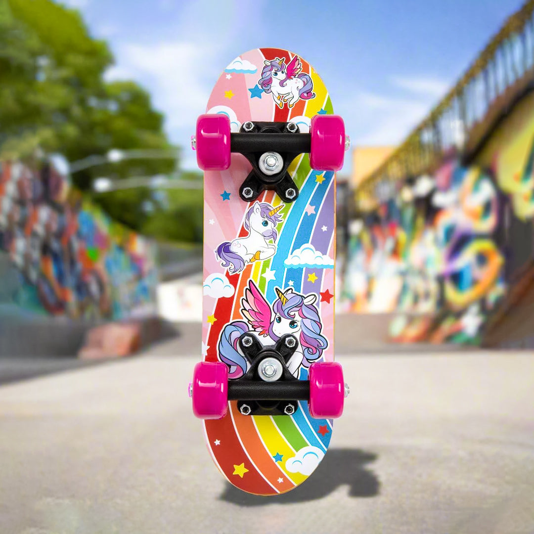 EVO Atom Skateboard 17in - Unicorn