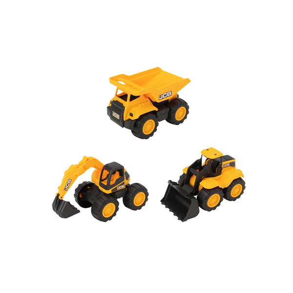 Teamsterz JCB 7in Tough Trucks 3 Pack