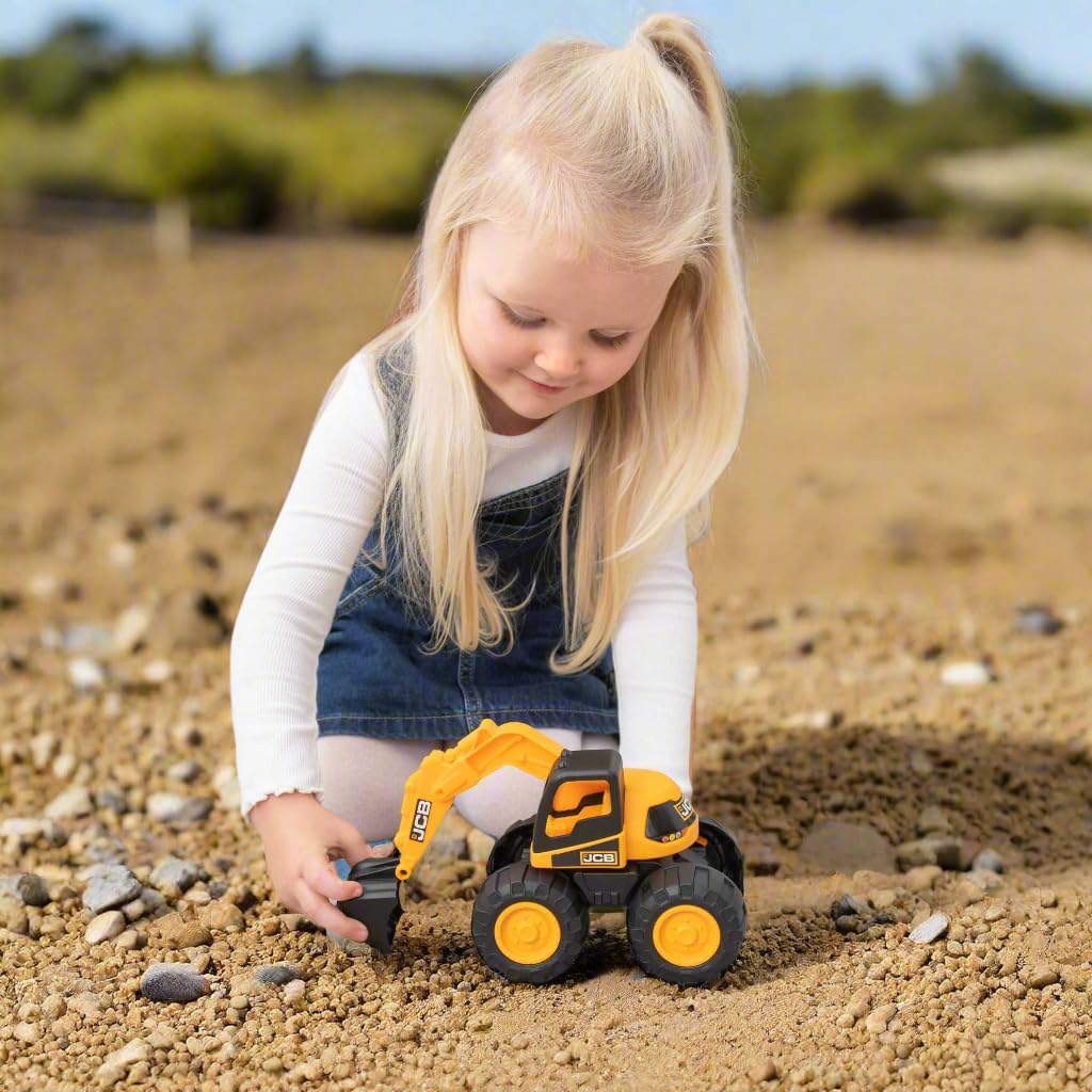Teamsterz JCB Tough Trucks - 7 inch Excavator