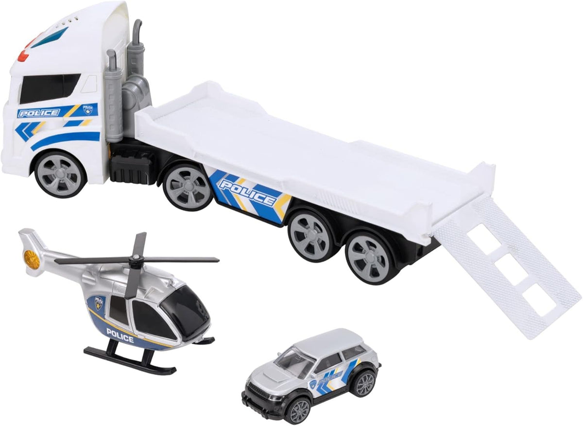 Teamsterz Small L&S Police Heli Transporter